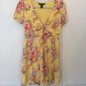 Yellow Floral Dress